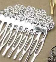 REGELIN 2018 Vintage Fashion Teeth Comb Hair Jewelry Charm Women Flower Hairpin Hairclips Barrettes Hair Wear Accessories DIY