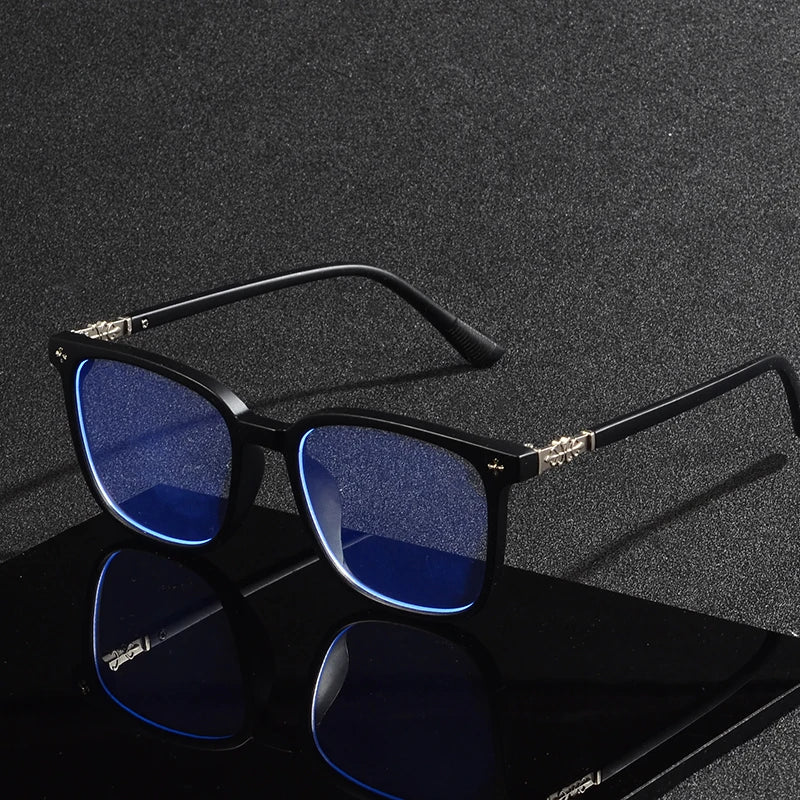 Anti Blue Light Glasses For Women And Men Computer/Phone Daily Life Fahsion And Trendy Glasses Natural Eyeglasses - Curl and Collar