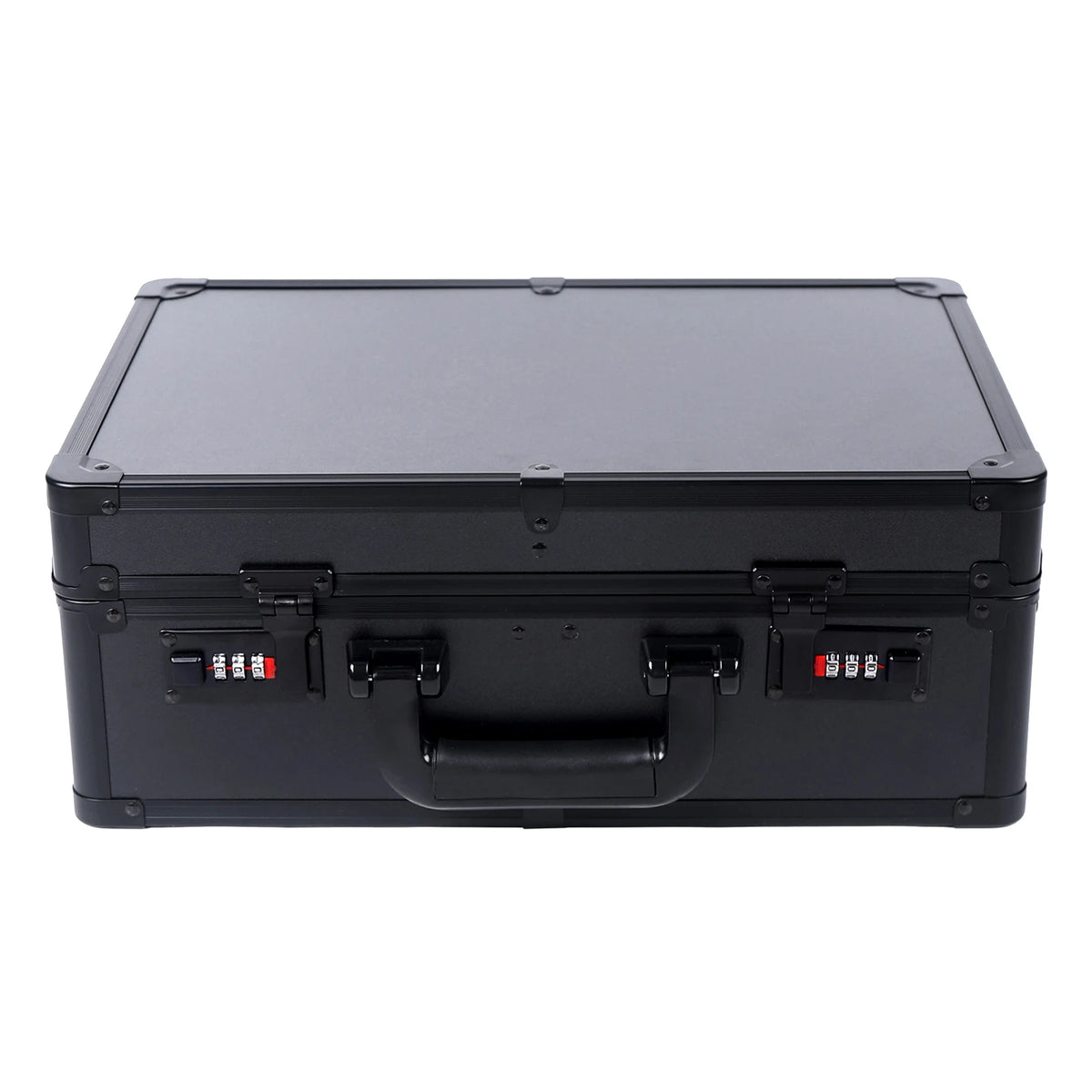 Portable Hairdressing Toolbox with Password Lock, Stylist Storage Case for 8 Scissors 4 Trimmers Combs, Beauty Tool Organizer Box - Curl and Collar
