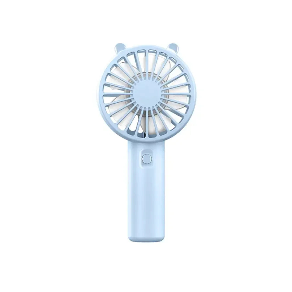 Portable Handheld Fan Small Cooling Fan USB Rechargeable Eyelash Eyelash Mute Cooler Handheld Fan Mini USB Rechargeable Desk - Curl and Collar