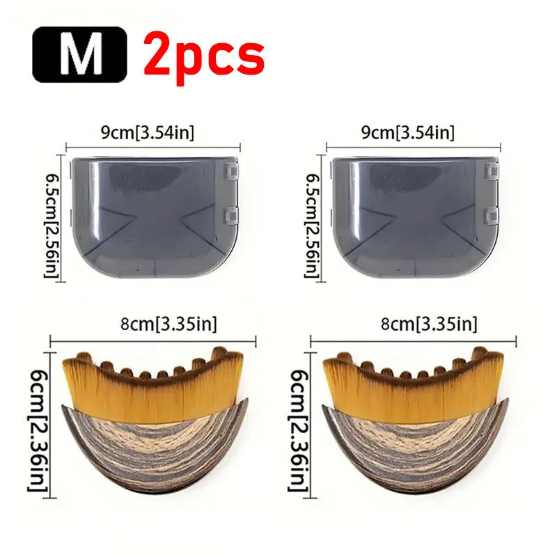 Lymphatic Contour Face Brush Ergonomically Designed To Fit Sculpting Drainage Massager for Face The Skin Precisely LBHL31 - Curl and Collar