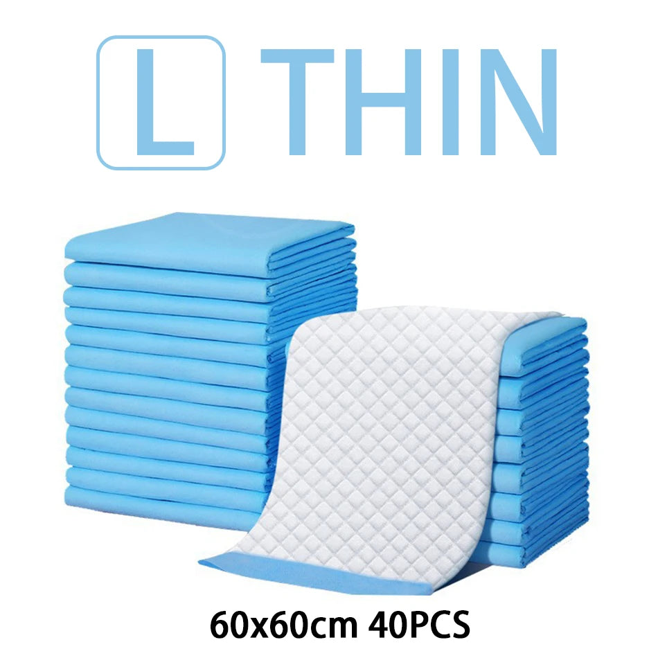 20/40/50/100Pcs Disposable Puppy Pee Pads Super Absorbent Dog Training Pad Dry Clean Cushion Pet Dog Supply - Curl and Collar