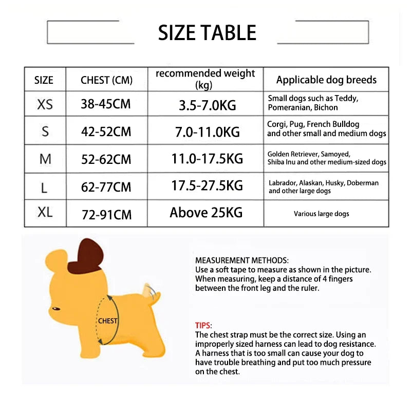Dog Harness Quick Release Vest Pet Puppy Harness Nylon Material Breathable Pet Harness for Dog Adjustable Pet Outdoor Harness - Curl and Collar