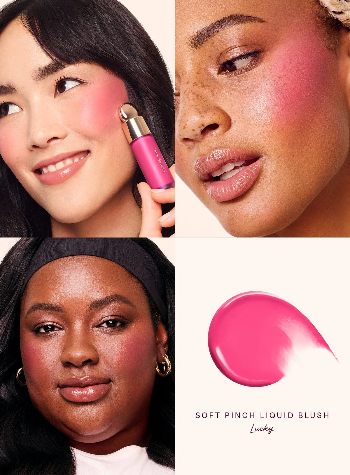 Rare Beauty Matte Lip Gloss Waterproof Non-Stick Cup Lip Glaze Smudge Proof Not Fade Delight Hope Happy Wonder Liquid Lipstick