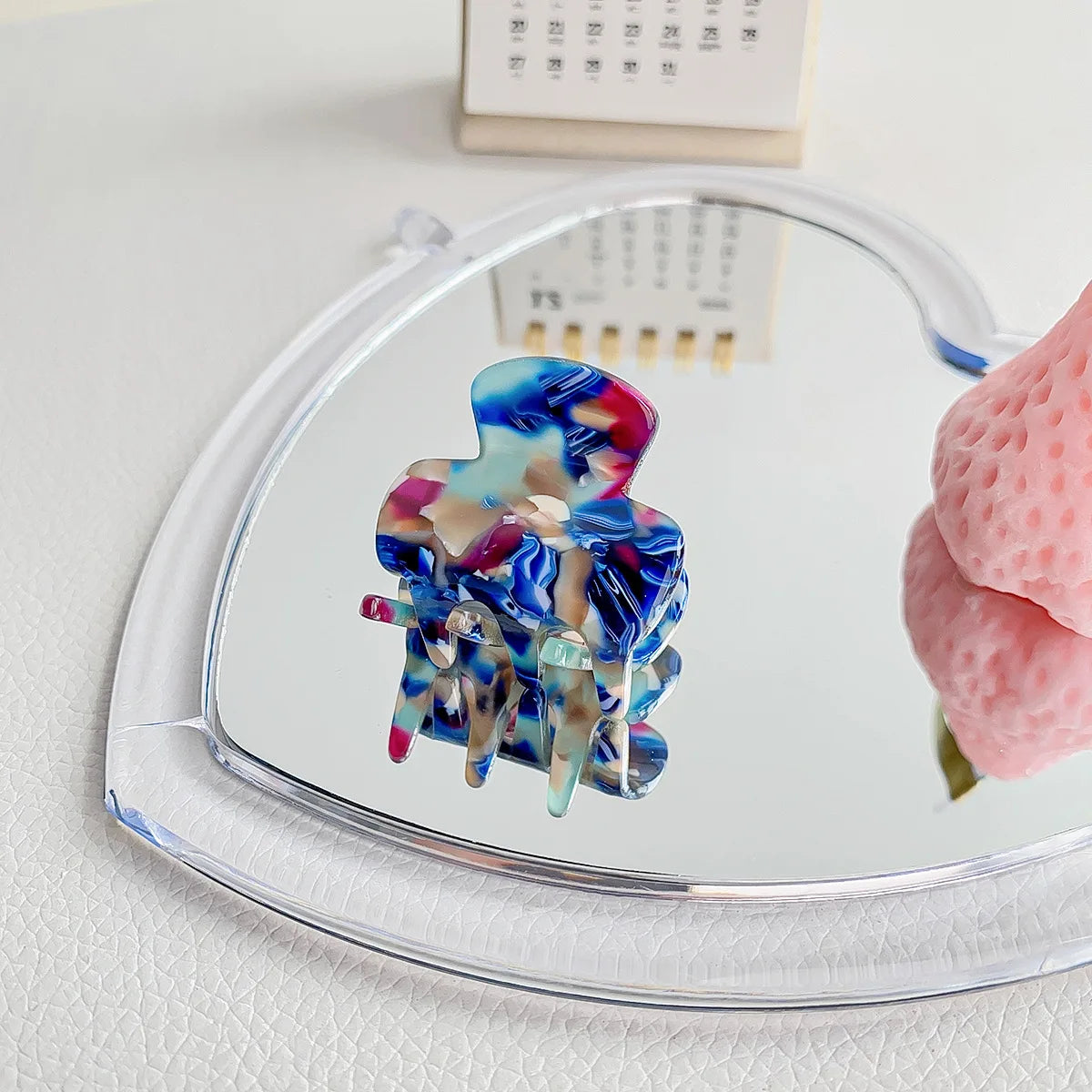 2026 New Korean style hair claw clip Fairy hair clips Mini Delicate hair claw Pretty hairclip Accessories for women - Curl and Collar