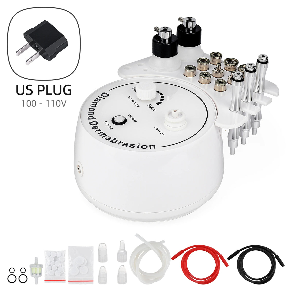 Spa Facial Peeling Deep Cleansing Device Face Beauty Machine Pore Deep Cleaning Skin Care - Curl and Collar