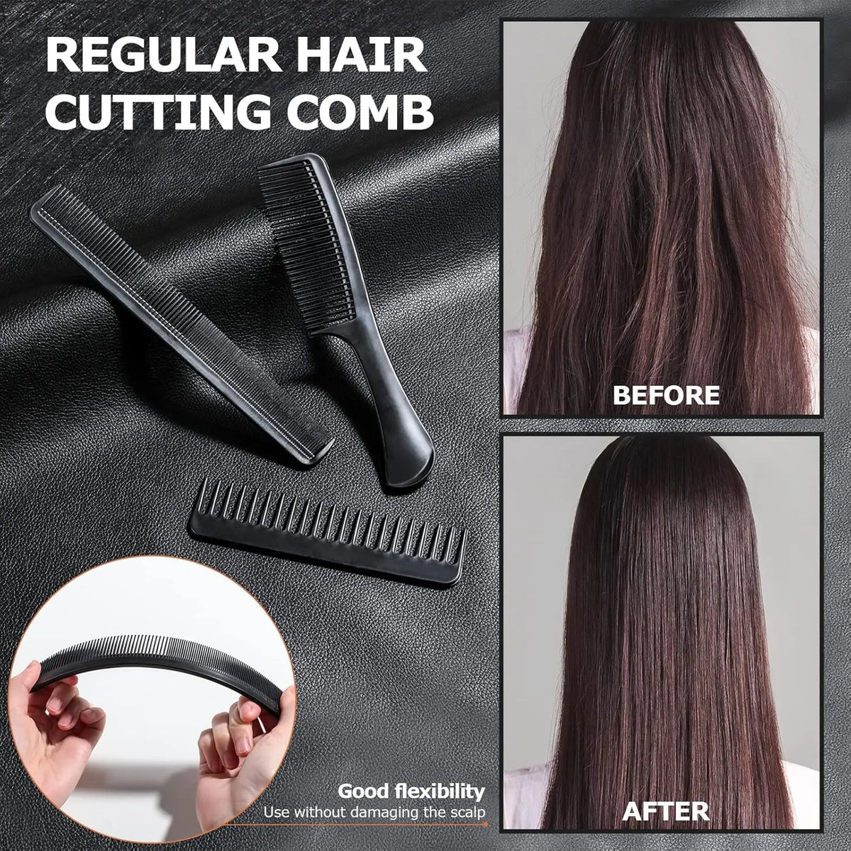 15Pcs Barber Cape Set Vintage Print Hair Cutting Salon Cloak Adjustable Neck Buckle Barber Hair Brushes Combs Kit Professional Hairdressing Barber Shop Styling Tools - Curl and Collar
