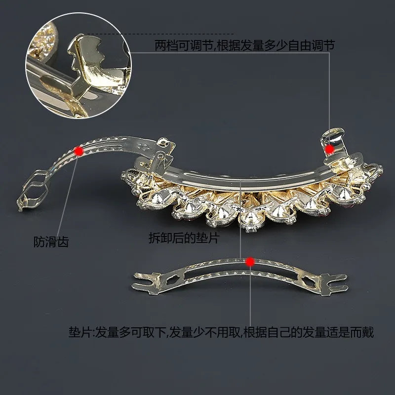 Advanced ponytail women's hair clips accessories female back of the head Hairpin Large spring clip for girl card for adults pin