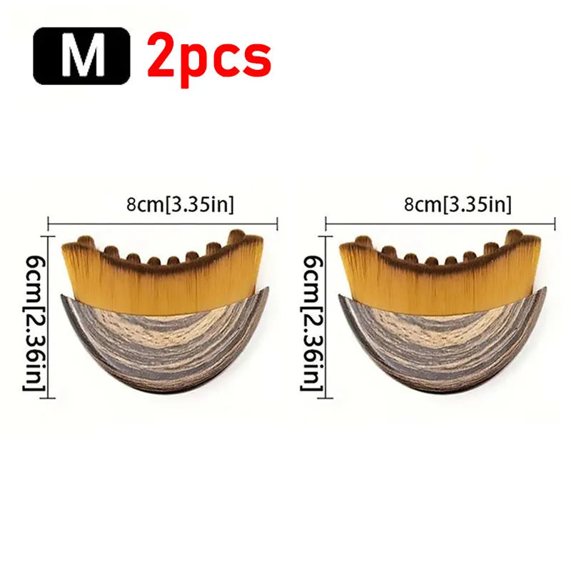 Lymphatic Contour Face Brush Ergonomically Designed To Fit Sculpting Drainage Massager for Face The Skin Precisely LBHL31 - Curl and Collar