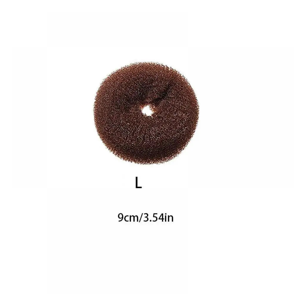 Plate Hair Donut Hair Bun Maker Roller DIY Magic Elastic Foam Sponge Hair Styling Tools Princess Hair Accessories Updo - Curl and Collar