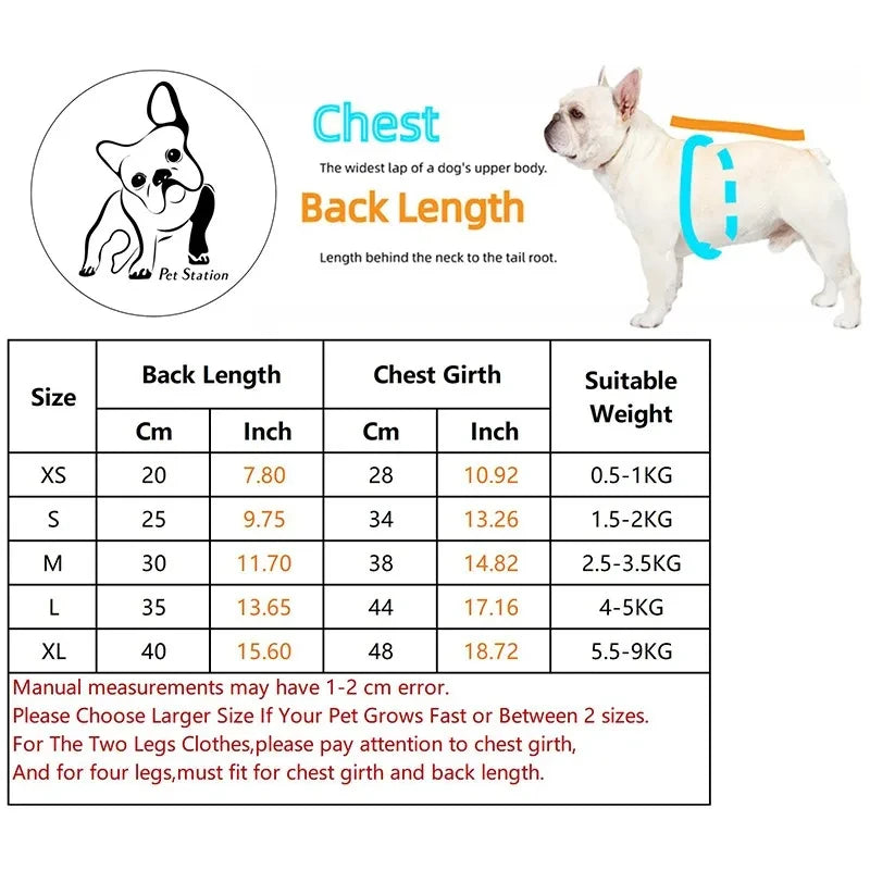 Winter Pet Dog Clothes Cute Bear Warm Dog Coat Sweatshirt Puppy For Small Medium Dogs Clothing Jacket French Bulldog Chihuahua - Curl and Collar