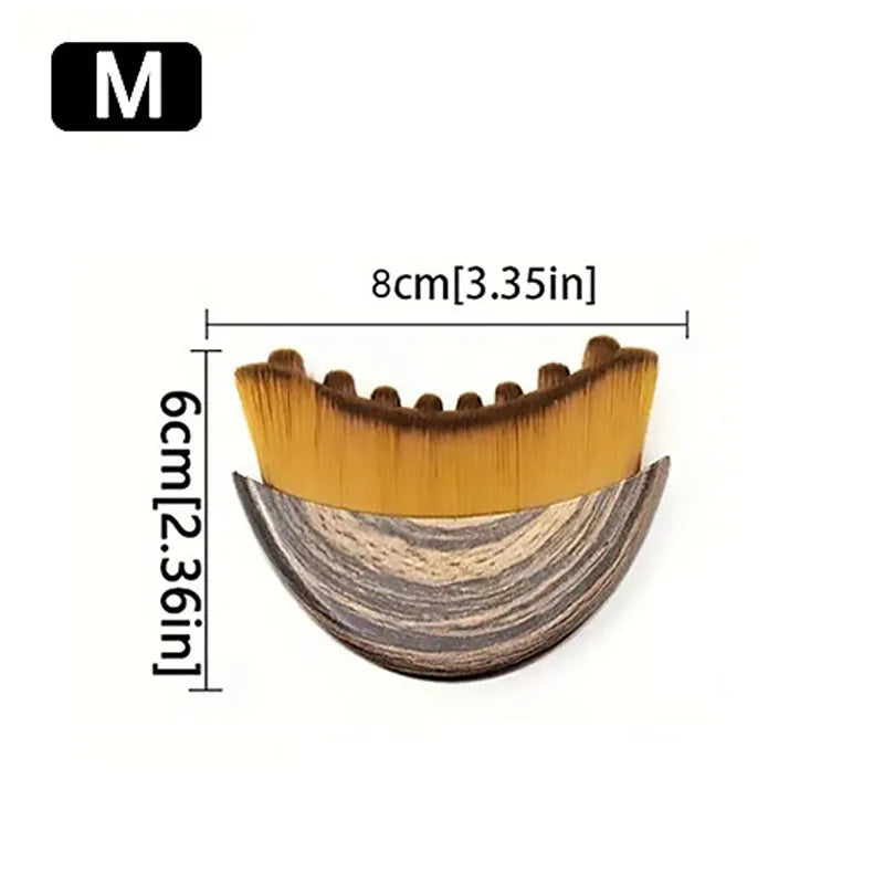 Lymphatic Contour Face Brush Ergonomically Designed To Fit Sculpting Drainage Massager for Face The Skin Precisely LBHL31 - Curl and Collar