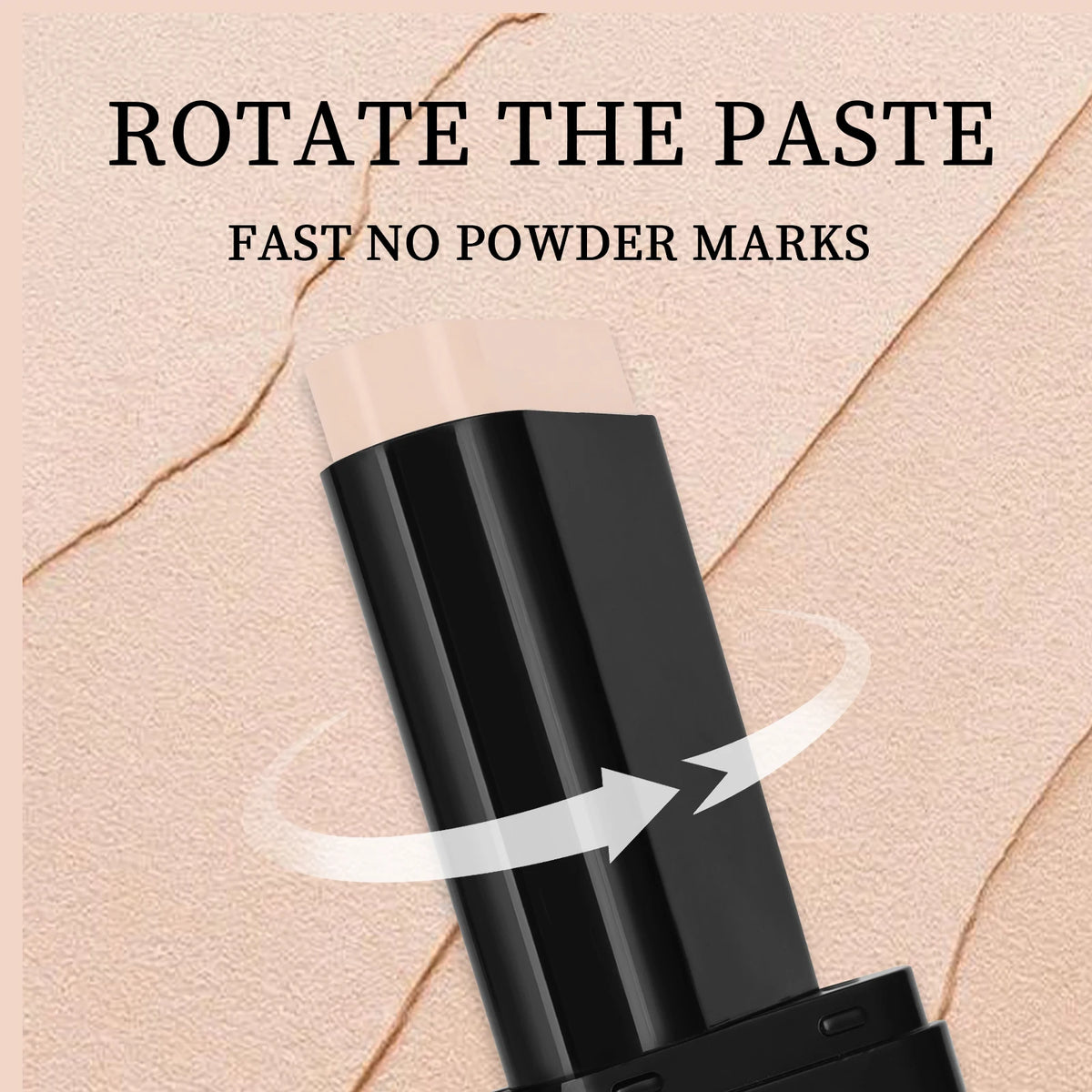 O'cheal Two In One Concealer Foundation Stick Facial Matte Waterproof Bronzer Contouring Face Coverage Moisturizing Makeup Cream - Curl and Collar