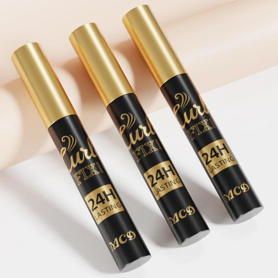 3pcs Colorful 3D Eye Blue Green Purple Mascara Waterproof Lengthens Eyelashes Extension Silk Fiber Mascare Eye Makeup for Women Cosmetic Korean Makeup Gifts Eye Beauty - Curl and Collar
