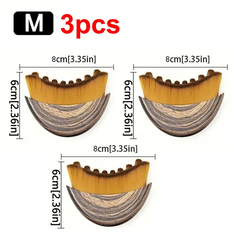 Lymphatic Contour Face Brush Ergonomically Designed To Fit Sculpting Drainage Massager for Face The Skin Precisely LBHL31 - Curl and Collar