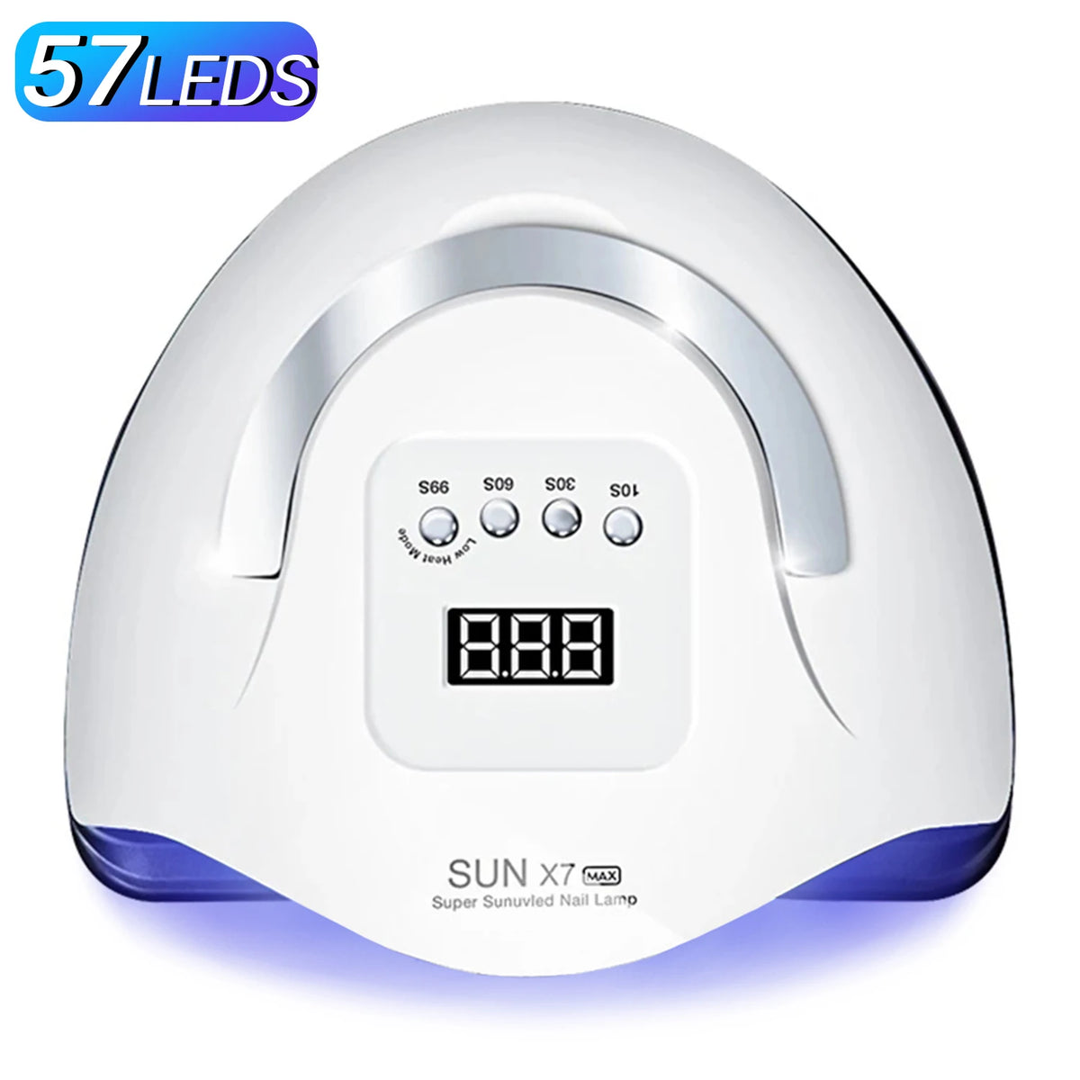 UV LED Nail Lamp 380W Nail Curing Lamps For Home Salon Powerful LED Drying Lamps For All Gel Polish Professional Nail Equipment - Curl and Collar
