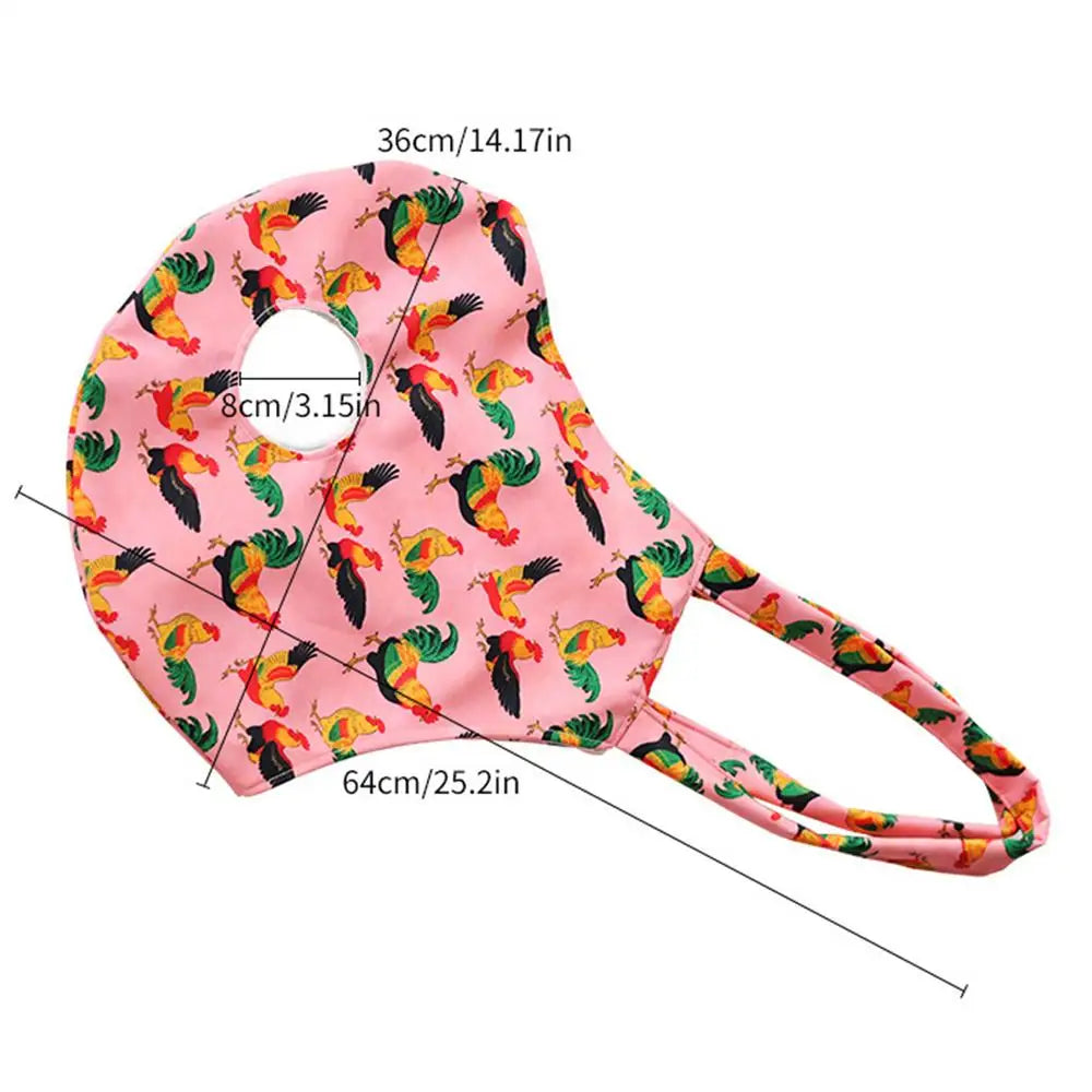 1PC Chicken Holder Bag Chicken Sling Carrier with Handle Catching Hand Bag for Rooster Poultry Transport Traveling Driving - Curl and Collar