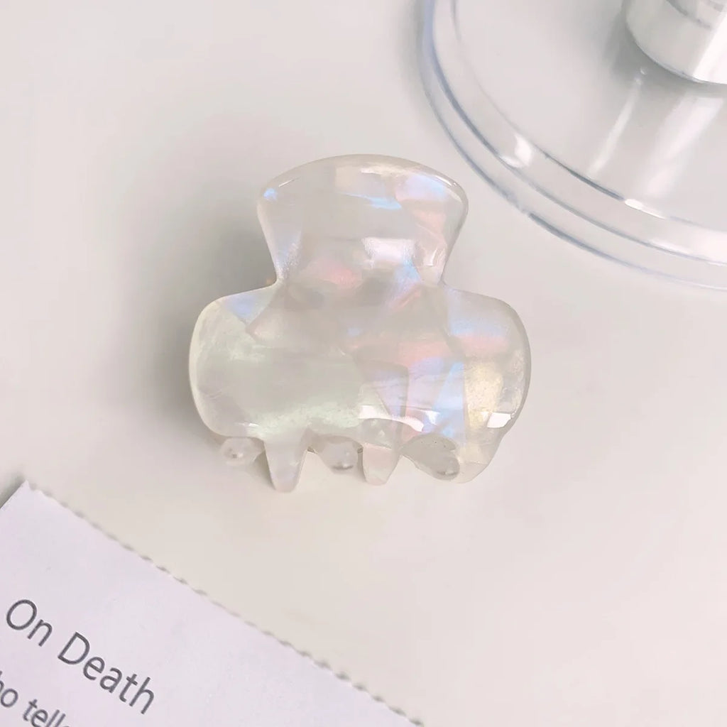 2026 New Korean style hair claw clip Fairy hair clips Mini Delicate hair claw Pretty hairclip Accessories for women - Curl and Collar