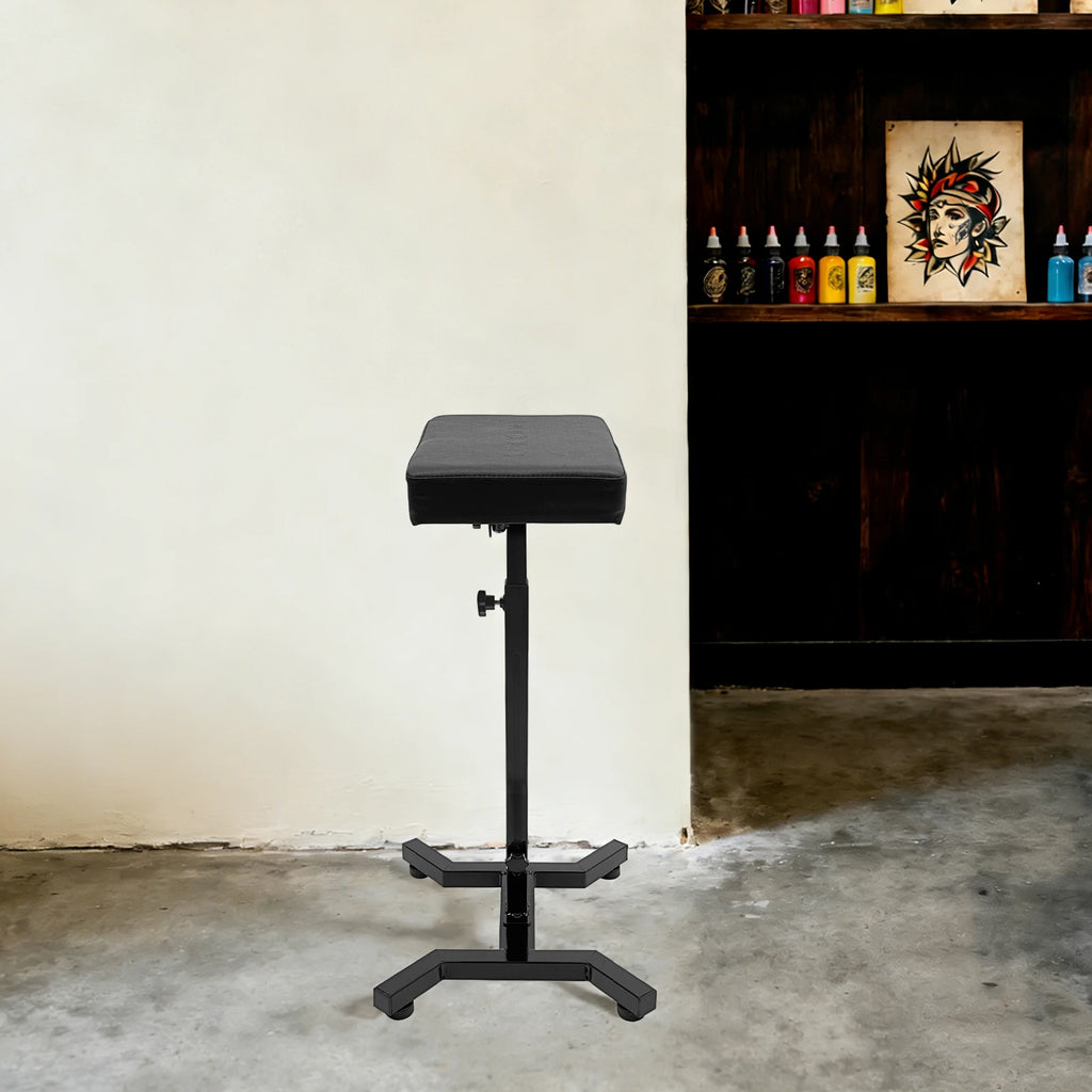 Height Adjustable Tattoo Armrest Holder, 5.12in High Tattoo Elbow Rest, Free Standing Arm Stand for Beauty Salons, Health Care Centers - Curl and Collar
