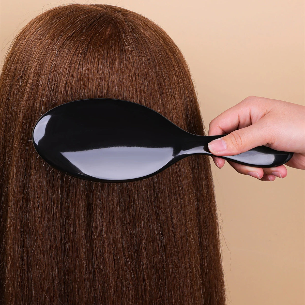 Barber Salon Hair Brush Hairdressing Detangling Combs Head Scalp Massager Comb Women Haircut Hairbrush Accessaries - Curl and Collar
