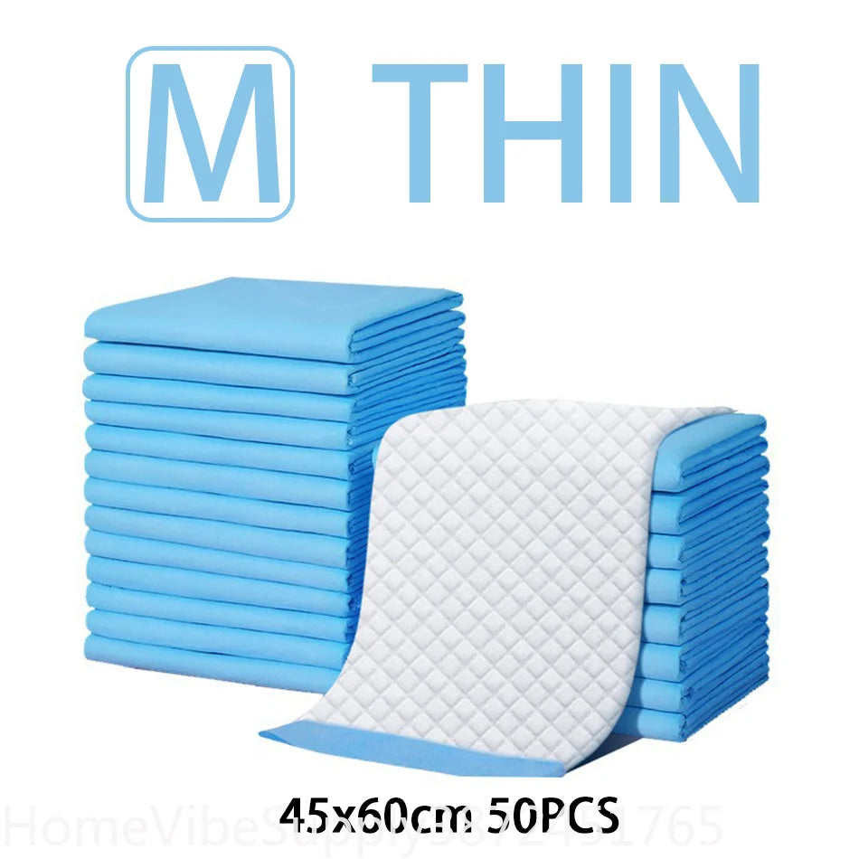 20/40/50/100Pcs Disposable Puppy Pee Pads Super Absorbent Dog Training Pad Dry Clean Cushion Pet Dog Supply - Curl and Collar