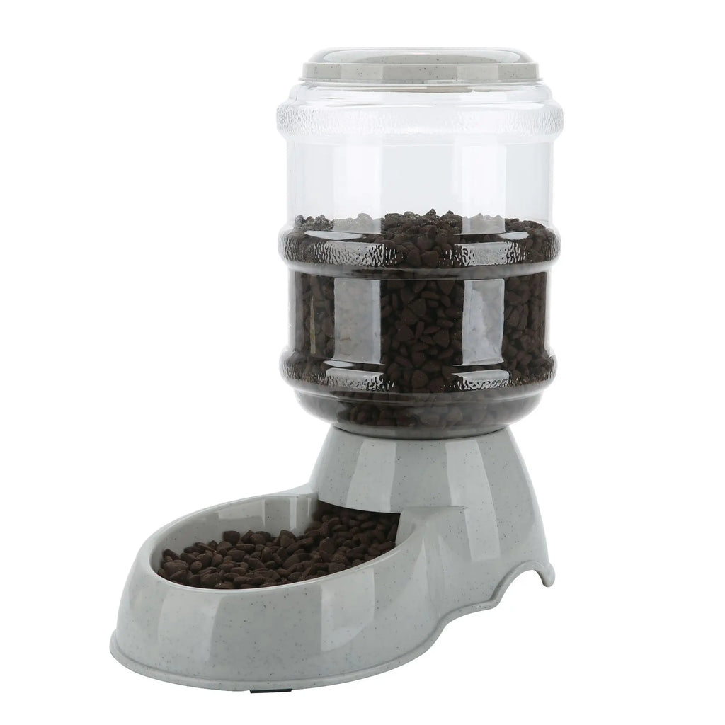 Large Capacity Pet Feeder Bowls - Automatic Water Dispenser Dog Food Bowl Cat Bowls Pets Feeding Drink Water Bowl