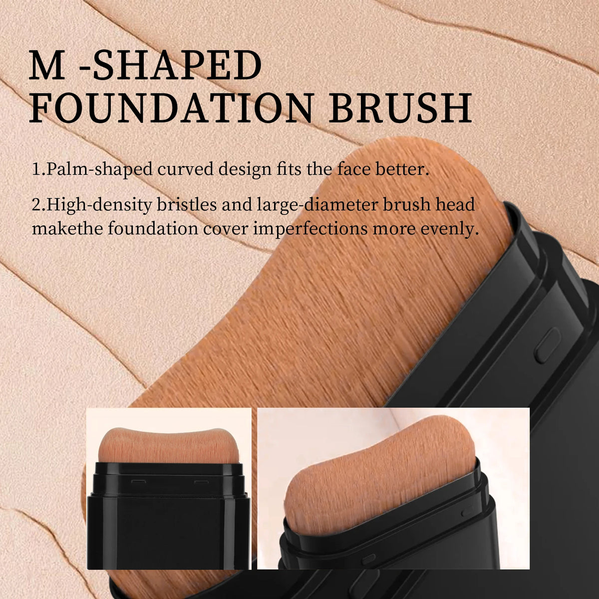 O'cheal Two In One Concealer Foundation Stick Facial Matte Waterproof Bronzer Contouring Face Coverage Moisturizing Makeup Cream - Curl and Collar
