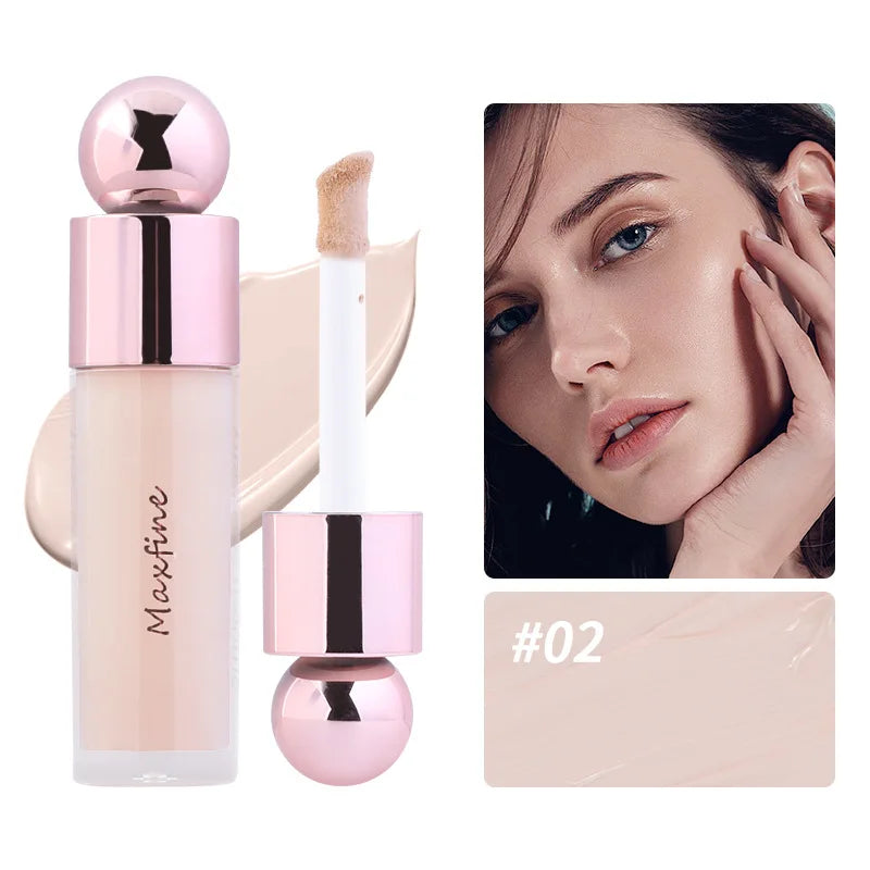 Concealer with Pore Blurring Moisturizing Oil Control Long Lasting Sweat Resistant Non Transfer for Covering Facial Blemishes