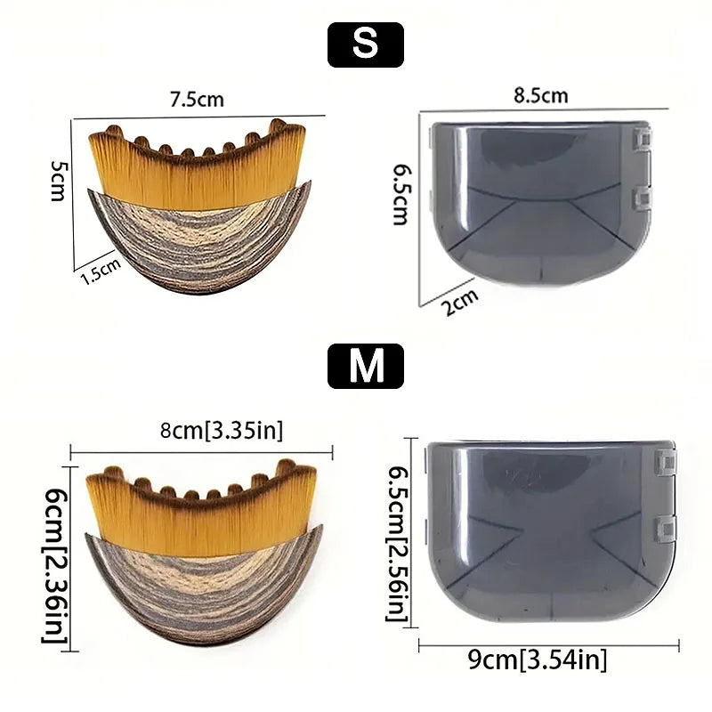 Lymphatic Contour Face Brush Ergonomically Designed To Fit Sculpting Drainage Massager for Face The Skin Precisely LBHL31 - Curl and Collar