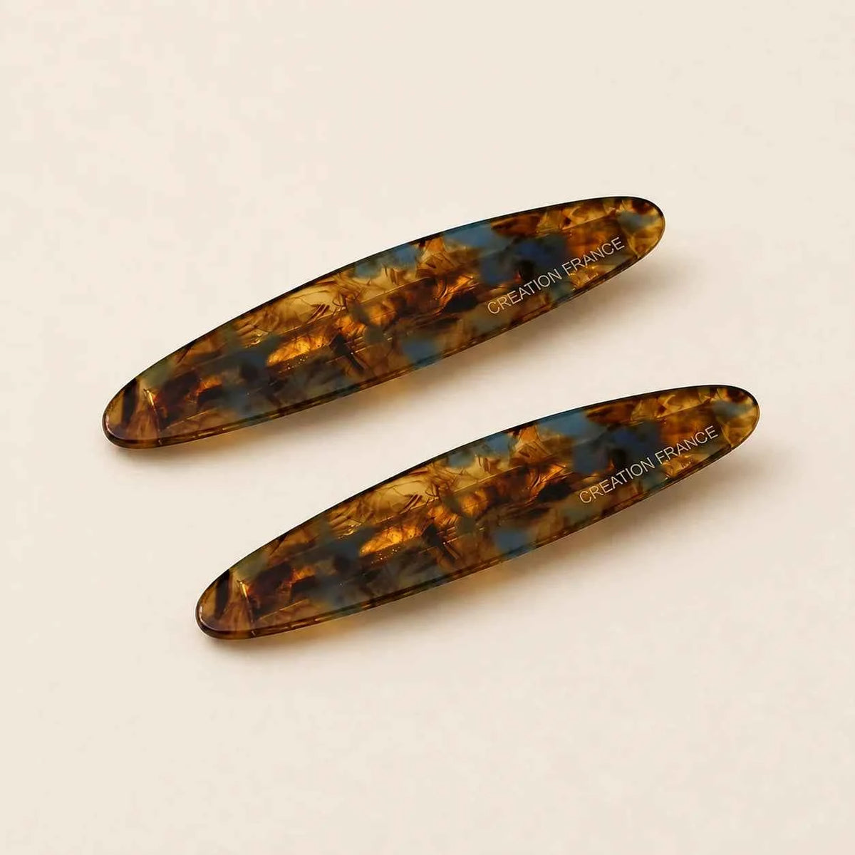 Acrylic Hair Barrette for Women Korean French Tortoiseshell Marble Side Clip Non Slip Hairpin Vintage Hair Accessories for Girls