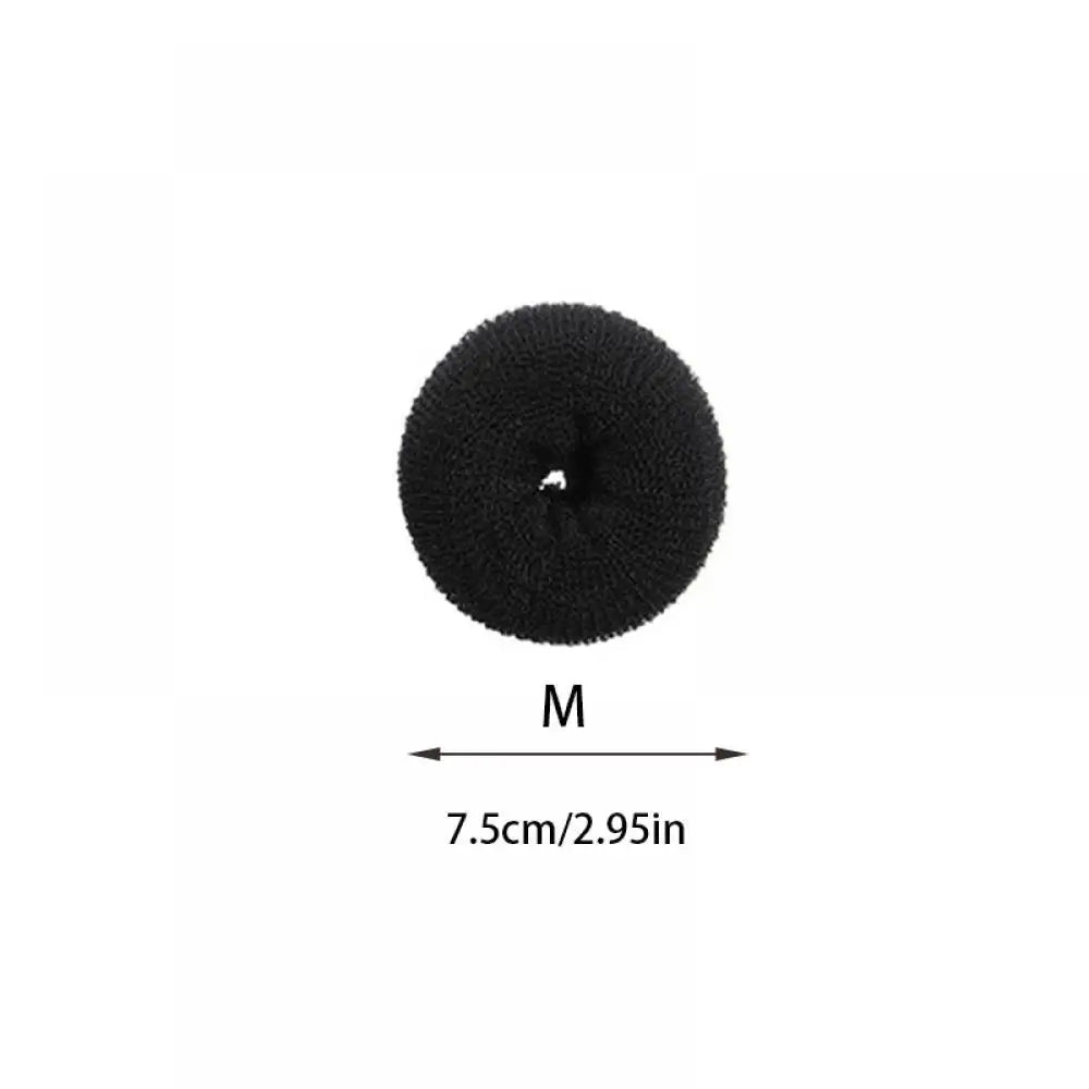 Plate Hair Donut Hair Bun Maker Roller DIY Magic Elastic Foam Sponge Hair Styling Tools Princess Hair Accessories Updo - Curl and Collar
