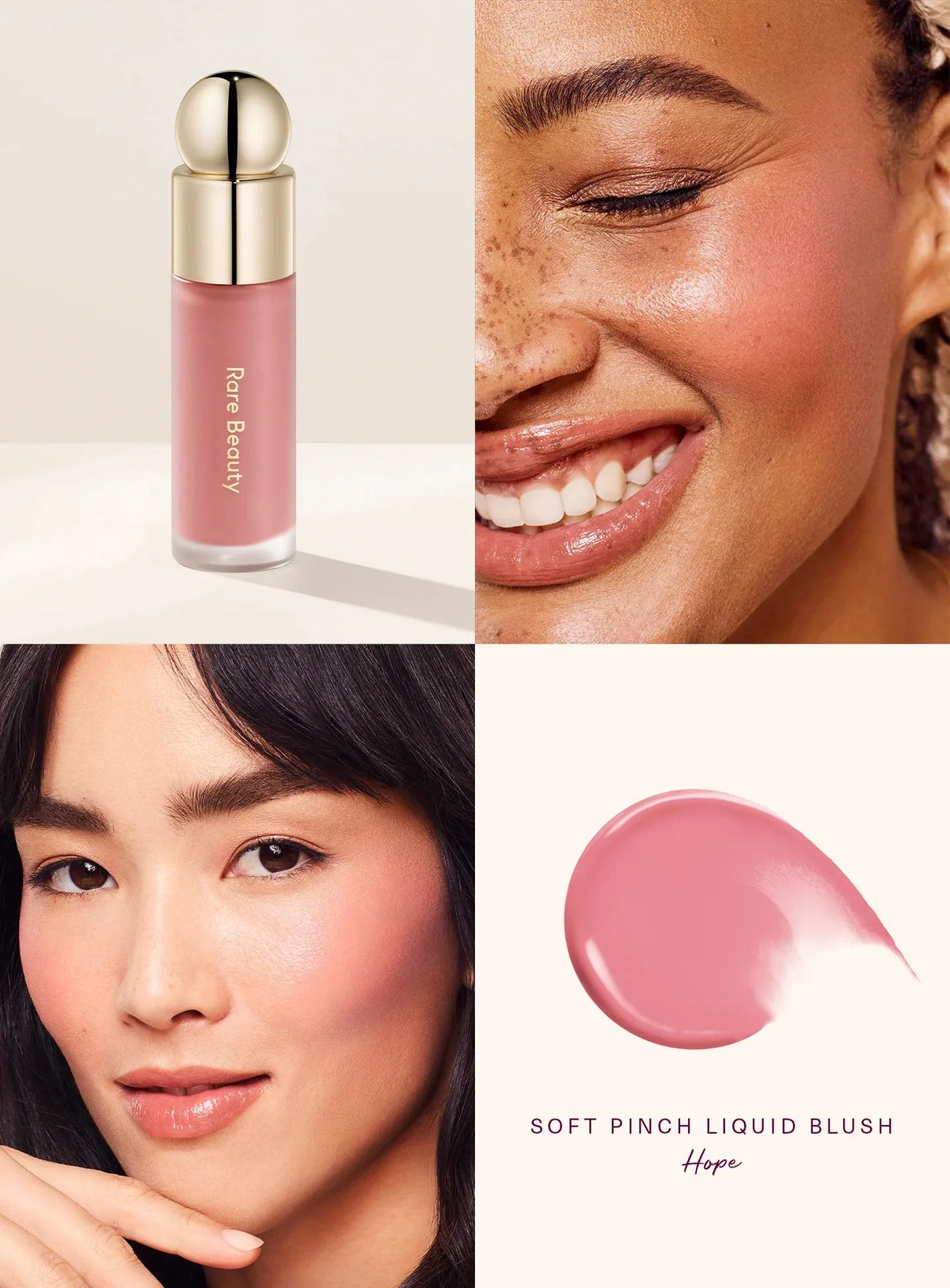 Rare Beauty Matte Lip Gloss Waterproof Non-Stick Cup Lip Glaze Smudge Proof Not Fade Delight Hope Happy Wonder Liquid Lipstick