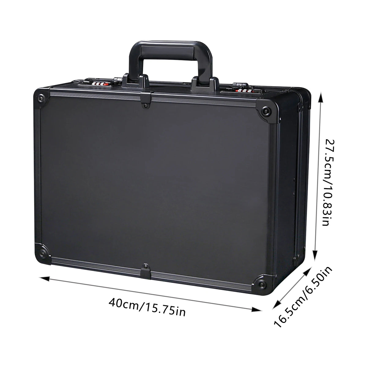 Portable Hairdressing Toolbox with Password Lock, Stylist Storage Case for 8 Scissors 4 Trimmers Combs, Beauty Tool Organizer Box - Curl and Collar