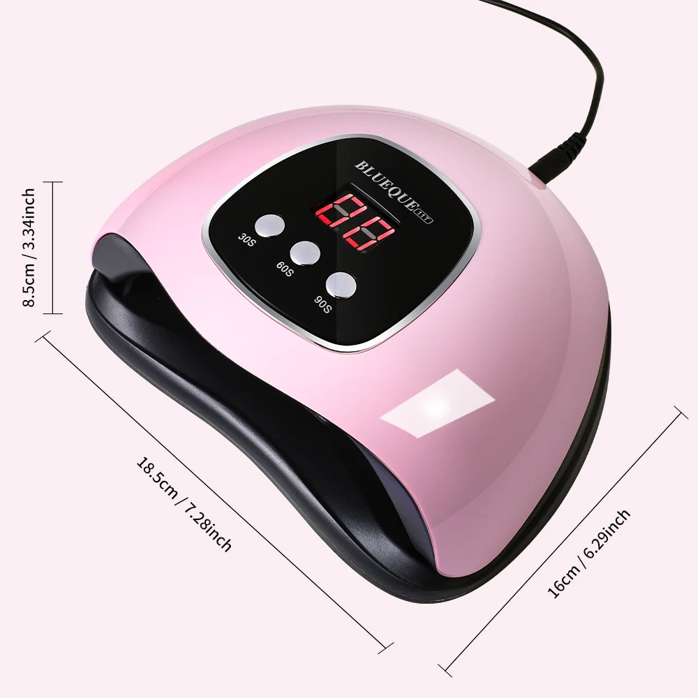 LIMEGIRL Nail UV Dryer Machine Professional 24 LED UV Manicure Lamp Home Use Nail Lamp For Drying Polish Varnish With USB Cable - Curl and Collar