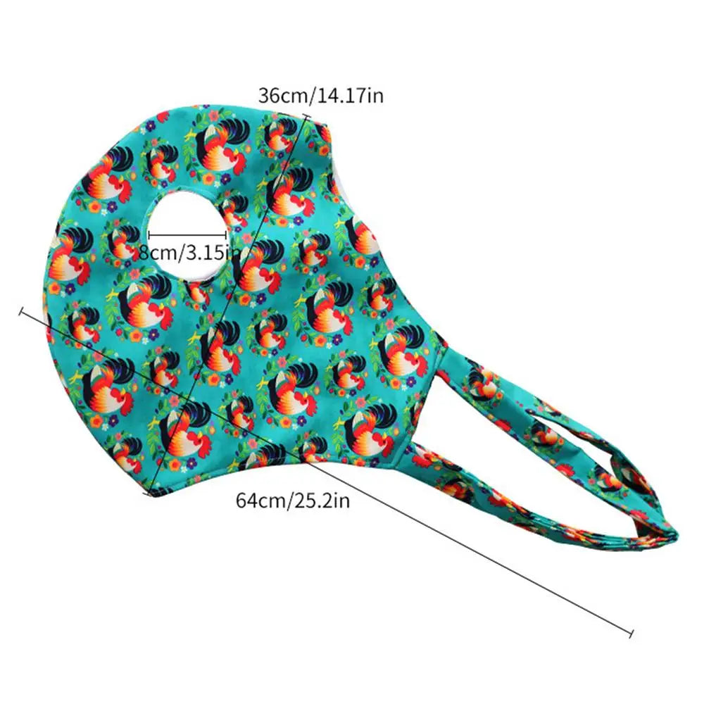 1PC Chicken Holder Bag Chicken Sling Carrier with Handle Catching Hand Bag for Rooster Poultry Transport Traveling Driving - Curl and Collar