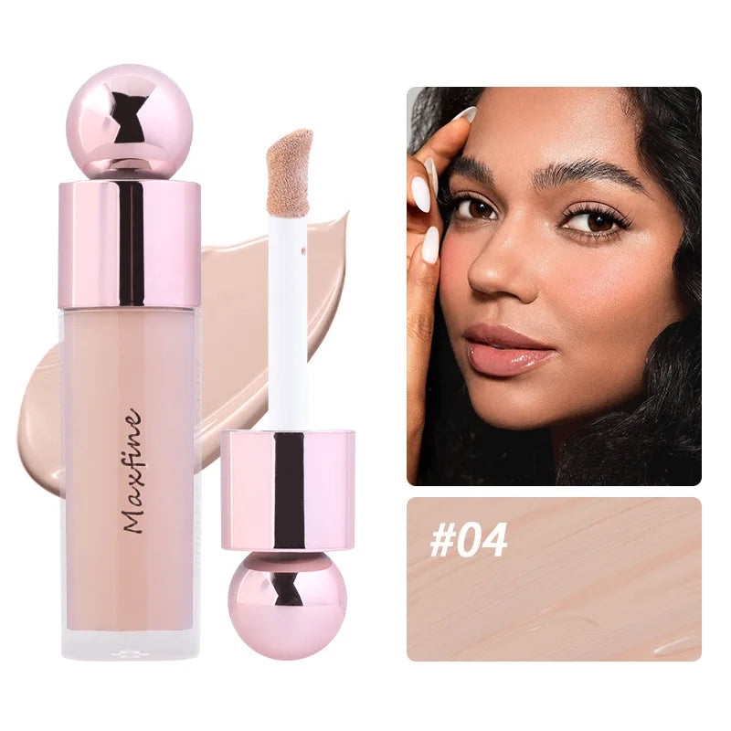 Concealer with Pore Blurring Moisturizing Oil Control Long Lasting Sweat Resistant Non Transfer for Covering Facial Blemishes