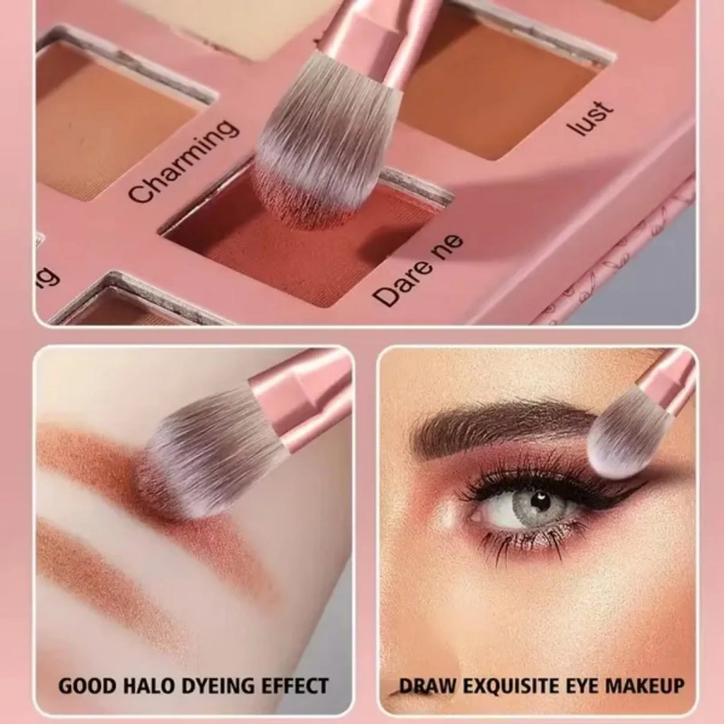 Professional Makeup Brushes Set, 25 pcs Makeup Brush Foundation Powder Eyeshadow - Curl and Collar