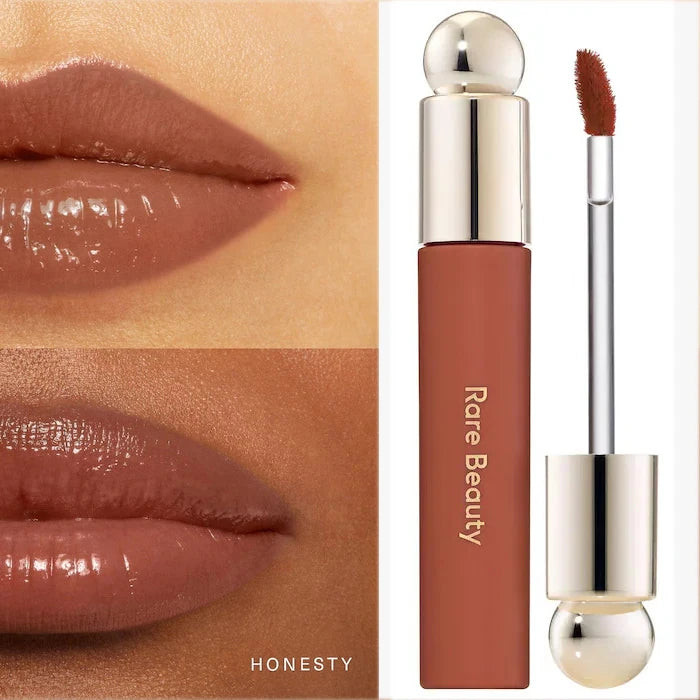 Rare Beauty Matte Lip Gloss Waterproof Non-Stick Cup Lip Glaze Smudge Proof Not Fade Delight Hope Happy Wonder Liquid Lipstick