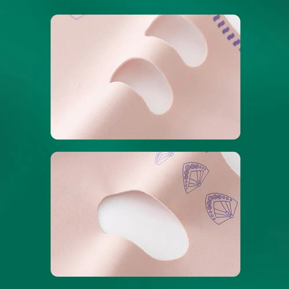 Chin Cheek Slimming Bandage V Shaper V Line Lifting Mask Face Lifting Anti Wrinkle Strap Band Sleeping Mask Beauty Health - Curl and Collar