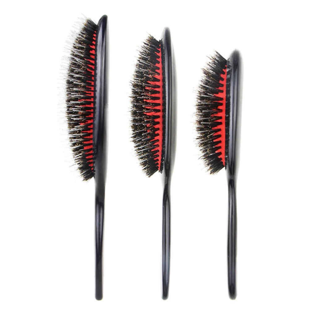 Barber Salon Hair Brush Hairdressing Detangling Combs Head Scalp Massager Comb Women Haircut Hairbrush Accessaries - Curl and Collar