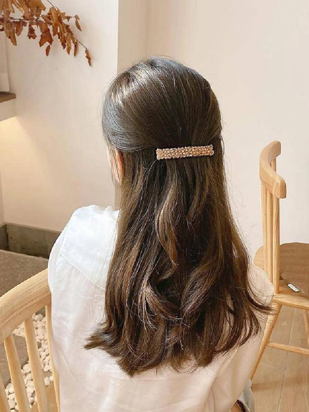 4pcs Crystal Decor Hair Clip Royal Claw Clips Hair Claws Hair Barrettes, School Stuff, Hair Accessories, Head Accessories, Curl and Collar