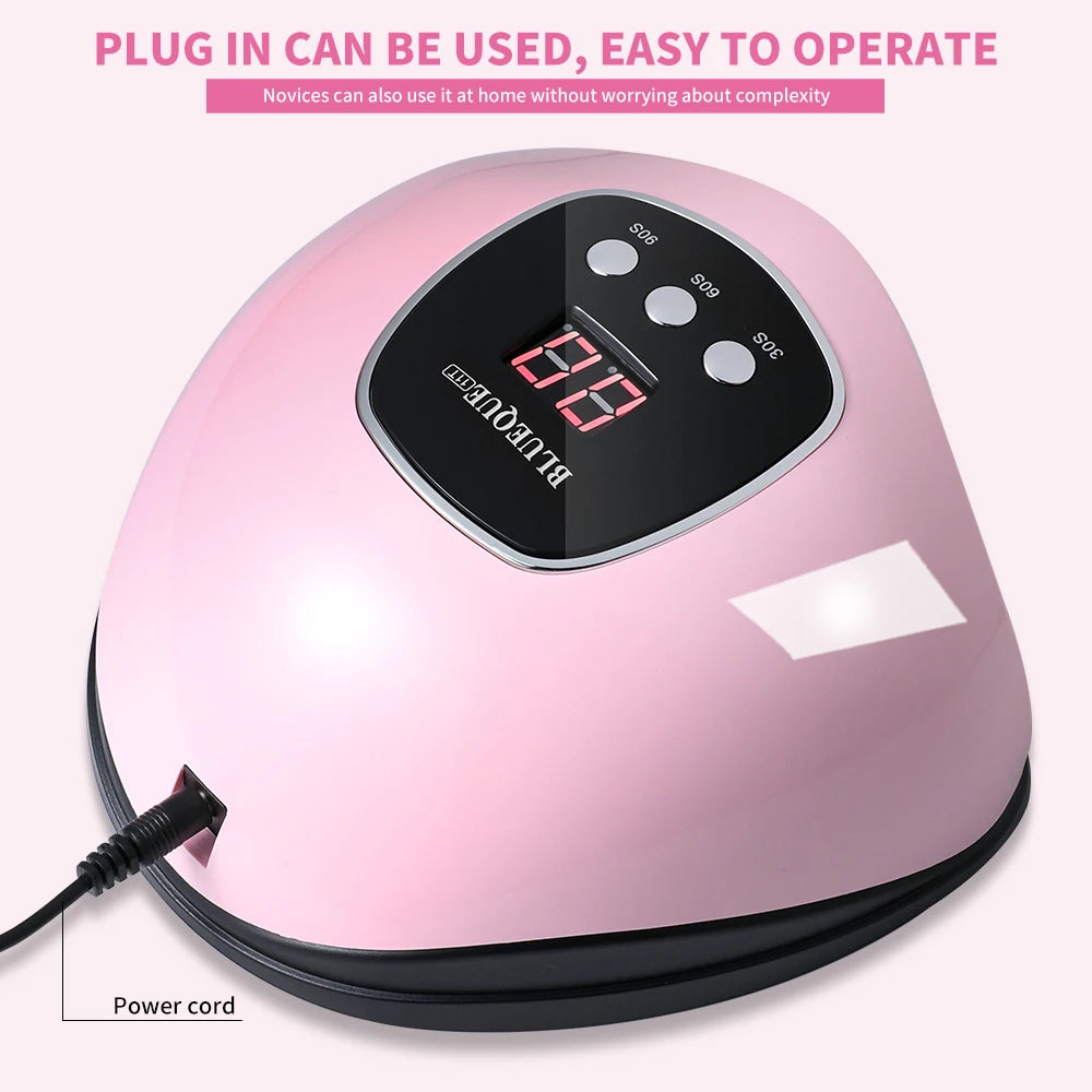 LIMEGIRL Nail UV Dryer Machine Professional 24 LED UV Manicure Lamp Home Use Nail Lamp For Drying Polish Varnish With USB Cable - Curl and Collar