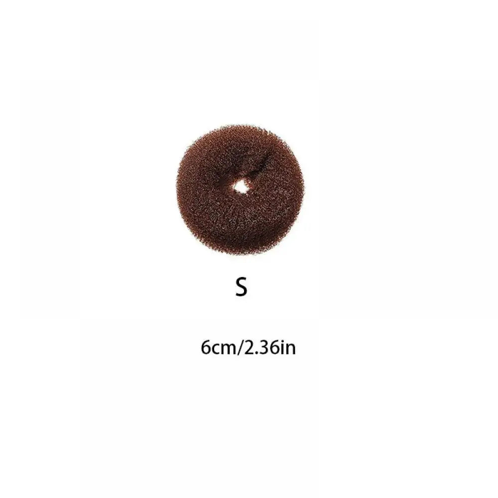 Plate Hair Donut Hair Bun Maker Roller DIY Magic Elastic Foam Sponge Hair Styling Tools Princess Hair Accessories Updo - Curl and Collar