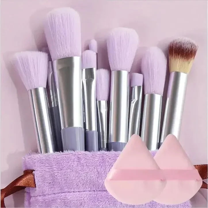 Makeup Brush Set Soft Fluffy Professiona Cosmetic Foundation Powder Eyeshadow Kabuki Blending Make Up Brush Beauty Tool Makeup - Curl and Collar