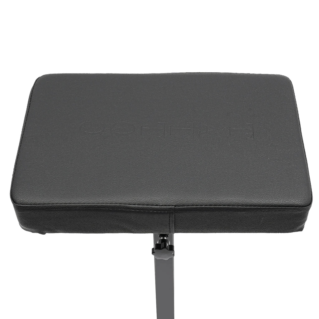 Height Adjustable Tattoo Armrest Holder, 5.12in High Tattoo Elbow Rest, Free Standing Arm Stand for Beauty Salons, Health Care Centers - Curl and Collar