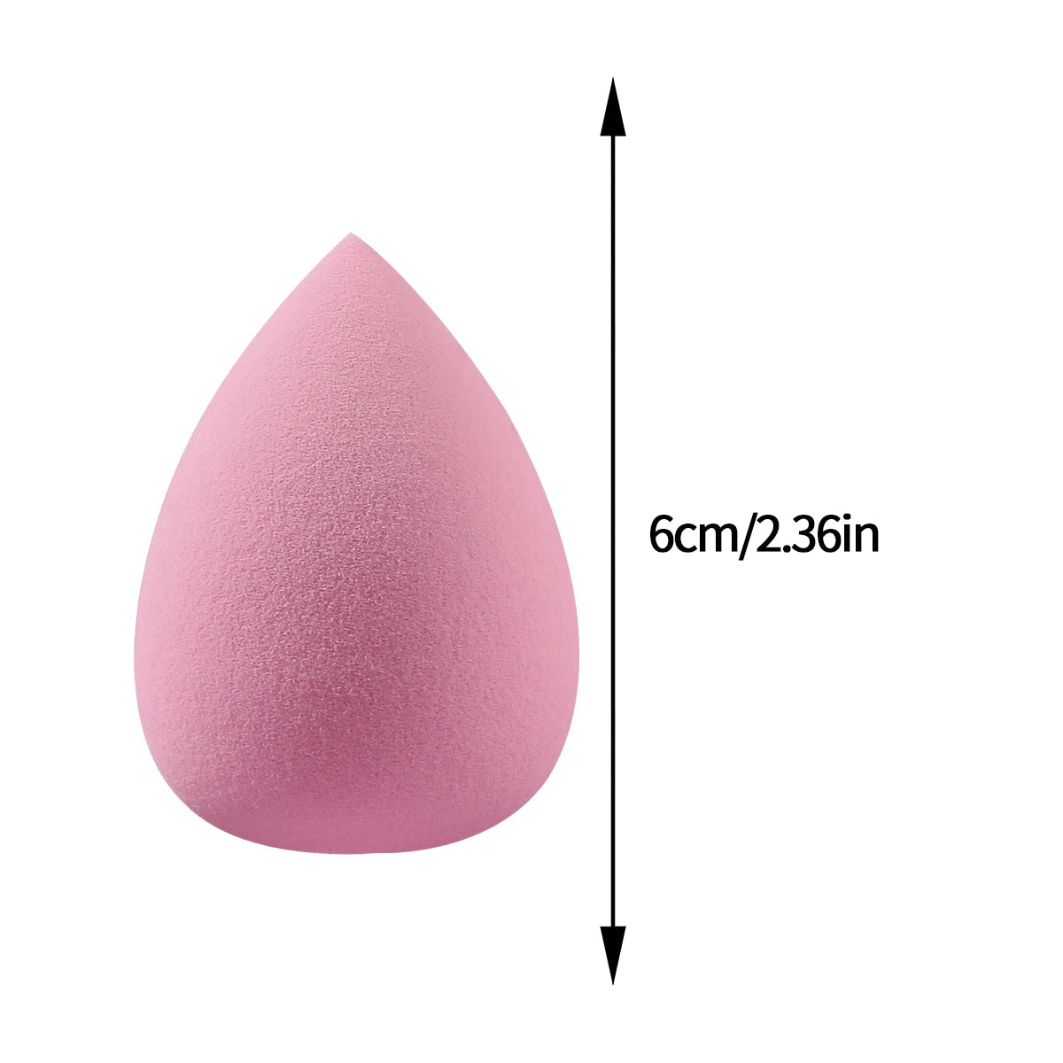100/50/30/25/20/12PCS XL Super Affordable Large Soft Makeup Sponge Beauty Egg Set, No Powder Sticking Portable Makeup Tool - Curl and Collar