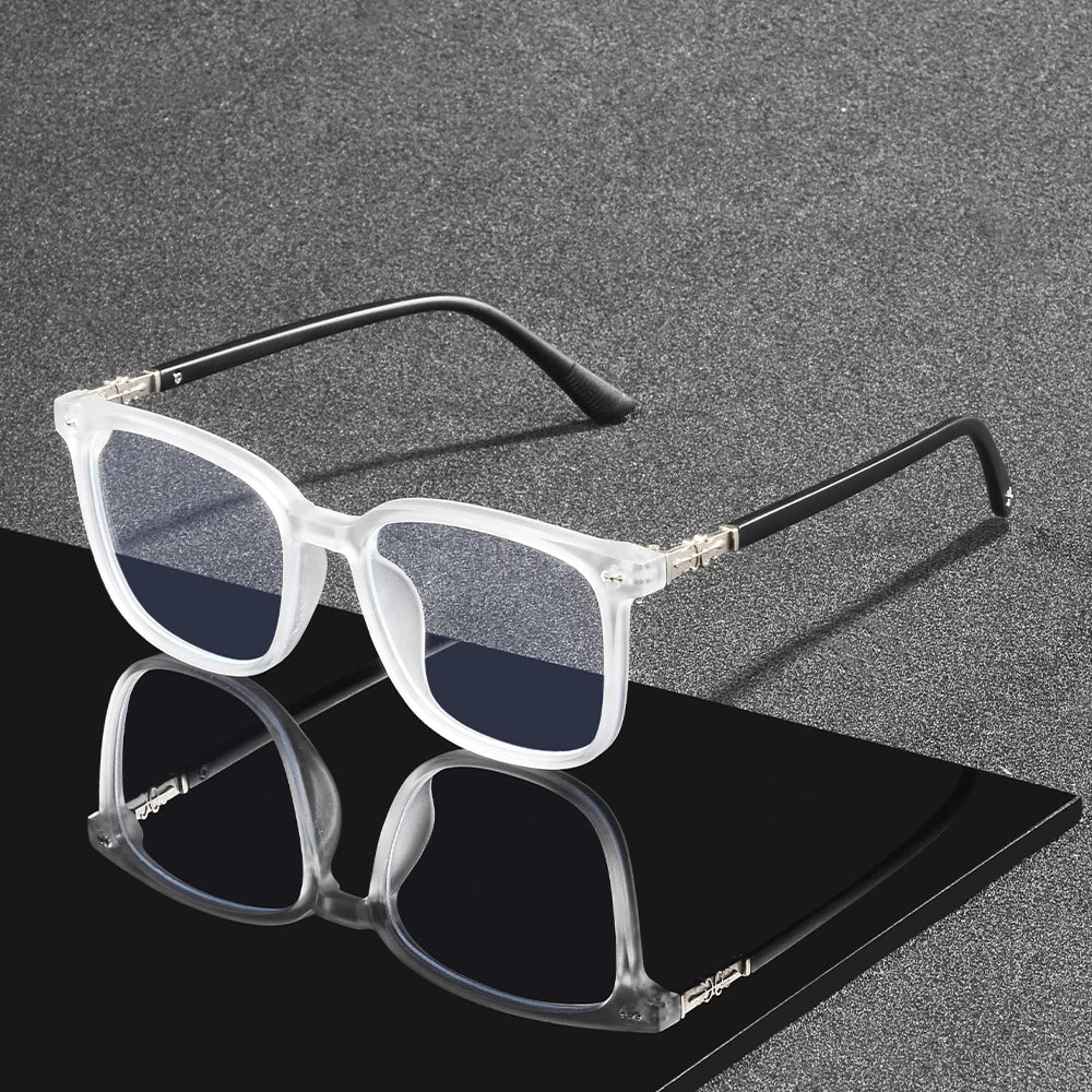 Anti Blue Light Glasses For Women And Men Computer/Phone Daily Life Fahsion And Trendy Glasses Natural Eyeglasses - Curl and Collar