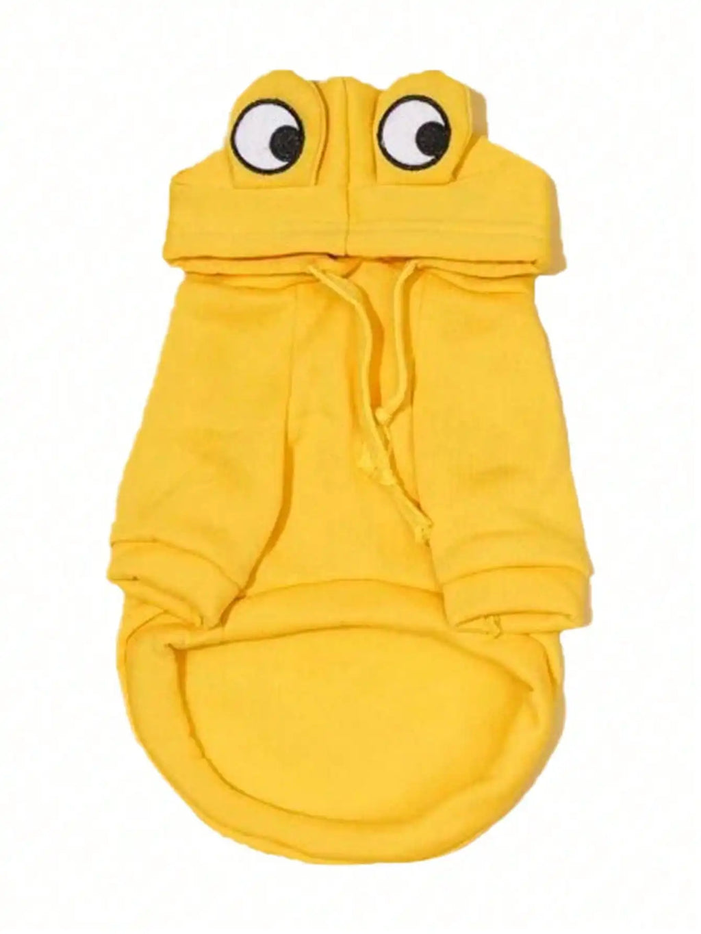 1PC Cute Frog Pet Sweater for Small and Medium Dogs - Green Dog Hoodie with Fun Design - Keep Your Pup Cozy and Stylish - Curl and Collar