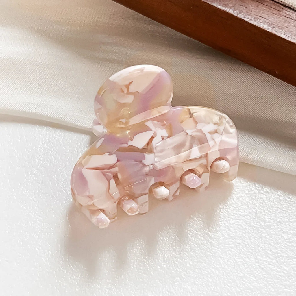 2026 New Korean style hair claw clip Fairy hair clips Mini Delicate hair claw Pretty hairclip Accessories for women - Curl and Collar