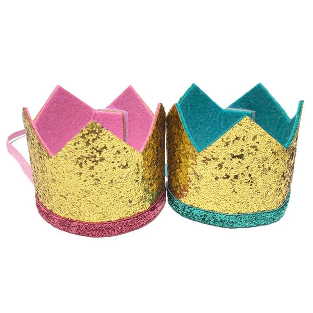 Cute Pet Birthday Caps/Bibs Design Headwear Triangle Scarf Hat Tie Collar Cat Dog Costume Pets Accessories Decoration Supplies - Curl and Collar